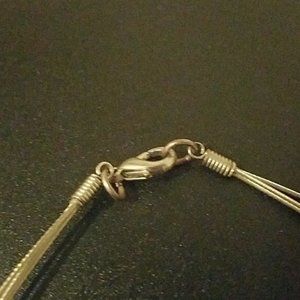 Statement Necklace with a rectangular pendant